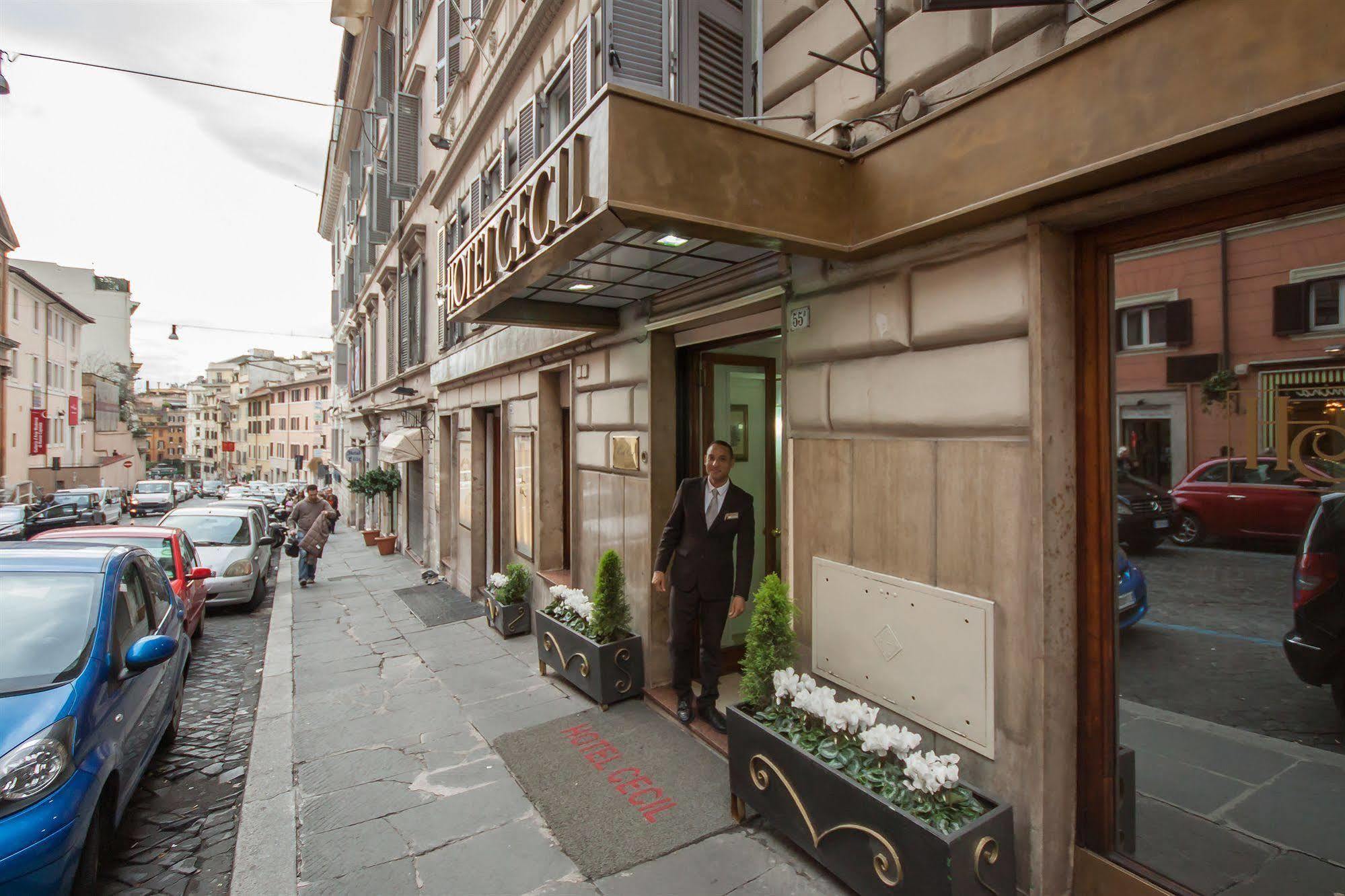 Hotel Cecil Roma Exterior foto